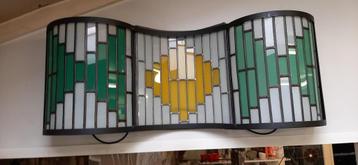 nieuwe glas in lood lampen in metalen frame beschikbaar voor biedingen
