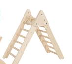 Houten klimrek/klimdriehoek. Zgan!, Kinderen en Baby's, Speelgoed | Houten speelgoed, Ophalen, Zo goed als nieuw