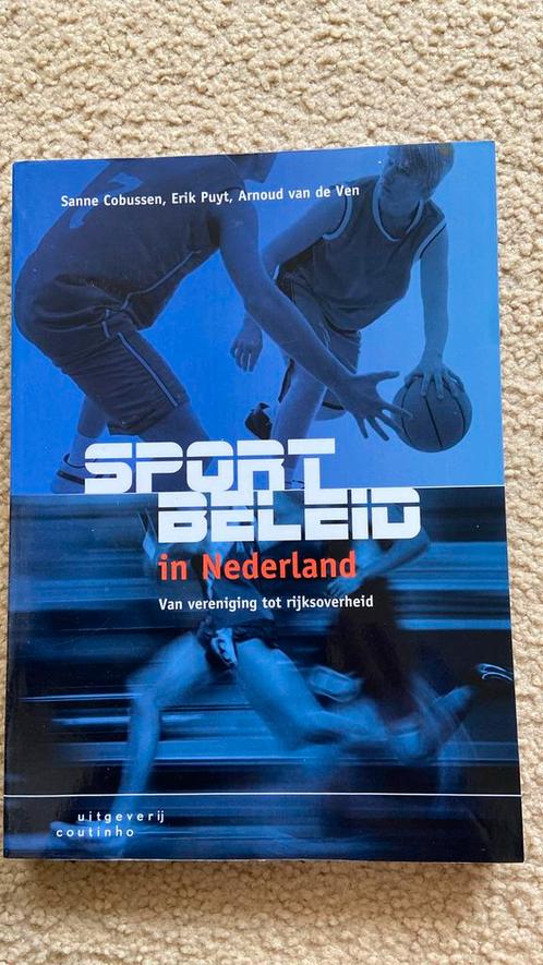 Sanne Cobussen - Sportbeleid in Nederland, Boeken, Wetenschap, Zo goed als nieuw, Ophalen of Verzenden