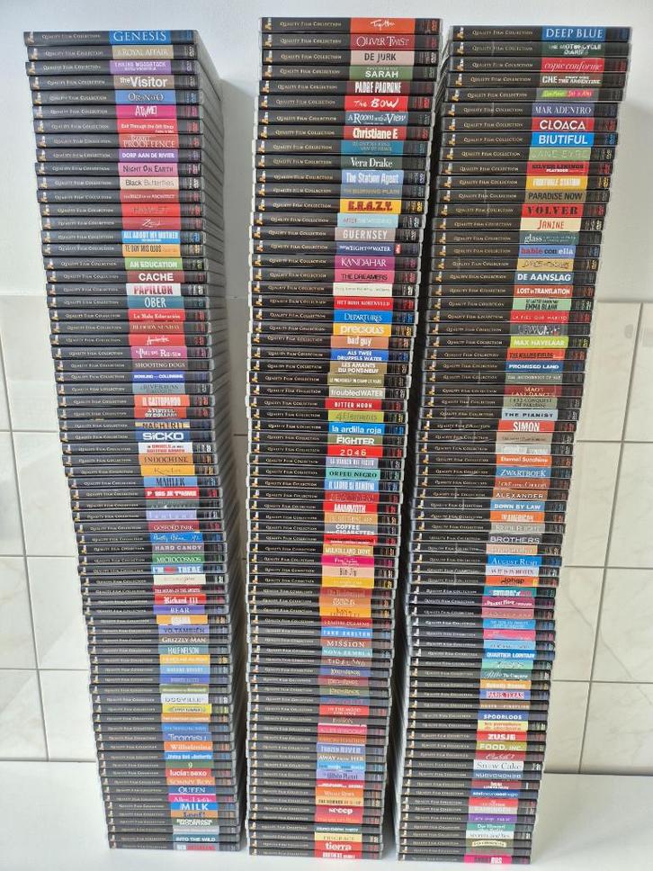 Verzameling 228 QFC Quality Film Collectie €2,75 p/s Ook los, Cd's en Dvd's, Dvd's | Filmhuis, Nieuw in verpakking, Ophalen of Verzenden