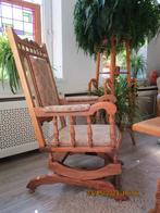Antieke Engelse schommelstoel, Huis en Inrichting, Stoelen, Ophalen, Overige kleuren, Zo goed als nieuw, Eén