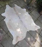 Koeienhuid koeienvacht koeienvel beige 200/160, Huis en Inrichting, Stoffering | Tapijten en Kleden, Gebruikt, Beige, Etten-Leur