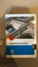 A.L. Croes - Privaatrecht Vastgoed, Ophalen of Verzenden, Gelezen, A.L. Croes