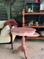 Vintage bijzettafeltje, Ophalen, Minder dan 55 cm, Rond, 60 cm of meer