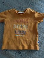Oranje shirtje: ik laat ze een poepie ruiken maat 68, Jongetje of Meisje, Ophalen of Verzenden, Zo goed als nieuw, Feetje