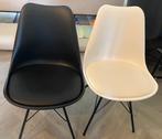 Kuipstoelen 2 stuks, Huis en Inrichting, Stoelen, Ophalen, Gebruikt, Wit, Twee