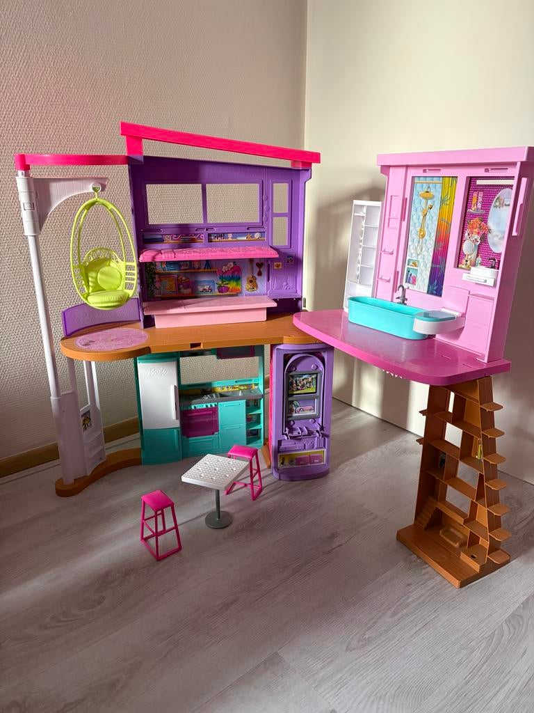 Leuk Barbiehuis, Ophalen, Gebruikt, Poppenhuis