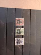 Perfin perfins duitsland Belgisch bezetting postzegel, Verzenden, Duitse Keizerrijk