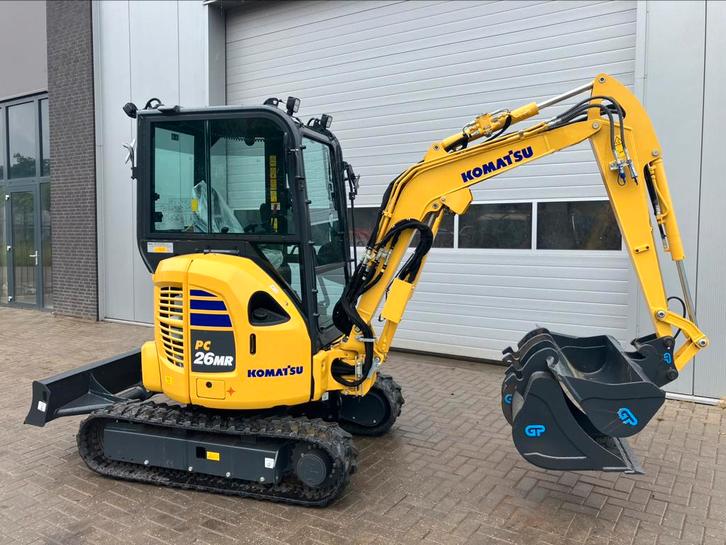 Komatsu PC26MR-5 nieuw, Zakelijke goederen, Machines en Bouw | Kranen en Graafmachines, Graafmachine, Ophalen