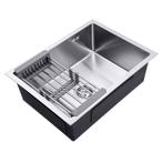 Spoelbak droogrek | Wasbak | Gootsteen | 59x44x20cm | Zilver, Huis en Inrichting, Keuken | Keukenelementen, Overige kleuren, 25 tot 50 cm