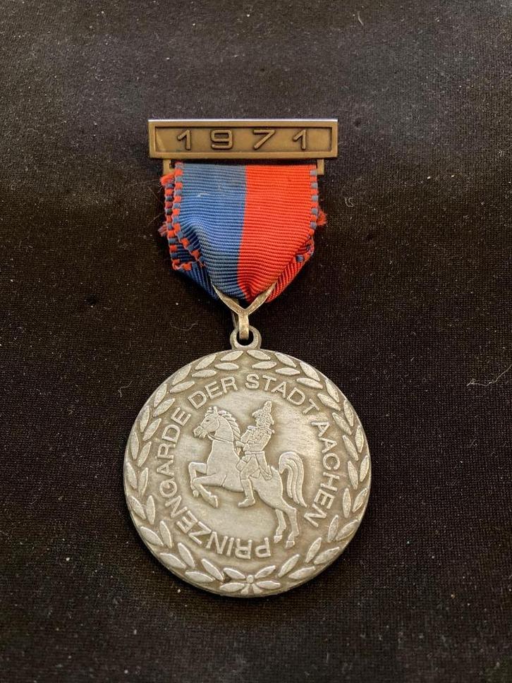 Carnaval onderscheidingen Prinzengarde Aachen, Postzegels en Munten, Penningen en Medailles, Overige materialen, Buitenland, Ophalen of Verzenden