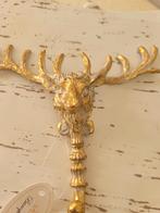 Nieuwe metalen wandhaken hert met groot gewei, Heikant 21 Kaatsheuvel, Belle Vieille Brocante, Nieuw, Ophalen of Verzenden