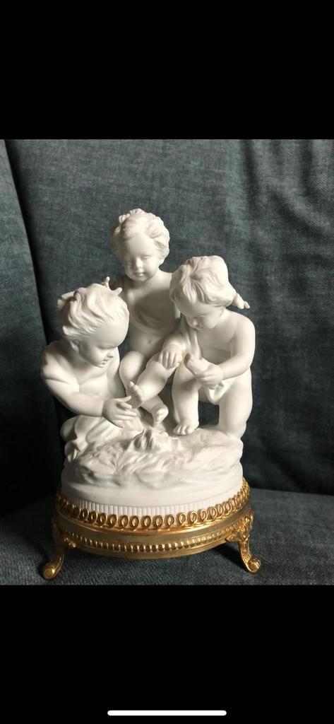 Engeltje putti unterweissbach, Antiek en Kunst, Antiek | Porselein, Ophalen of Verzenden