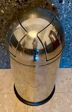 Wesco pushboy duo- verchroomd aluminium/ zink, Ophalen, 40 liter of meer, Zo goed als nieuw, Metaal