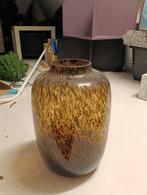 Prachtige cheetah vaas, Huis en Inrichting, Ophalen, Zo goed als nieuw, Glas, Minder dan 50 cm