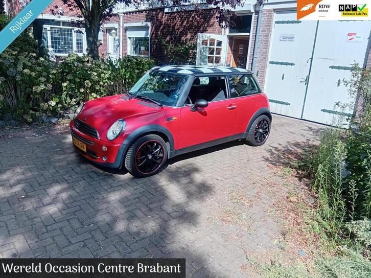Mini cooper 1.6 One Pepper Nieuwe Apk, Auto's, Mini, Bedrijf, Te koop, Cooper, ABS, Airbags, Alarm, Boordcomputer, Centrale vergrendeling