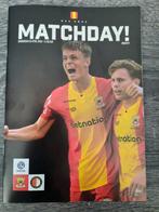 Programmaboekje Go Ahead Eagles - Feyenoord, 25.04.2024, Nieuw, Ophalen of Verzenden