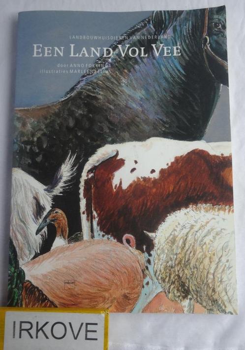 EEN LAND VOL VEE * LANDBOUWDIEREN NEDERLAND * A. Fokkinga *, Boeken, Dieren en Huisdieren, Zo goed als nieuw, Vee, Verzenden