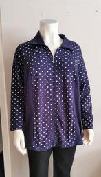 368 .. zgan vest van m.collection maat 54, Kleding | Dames, Grote Maten, Ophalen of Verzenden, Zo goed als nieuw, Paars, Trui of Vest