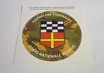 Koninklijke Landmacht sticker Korps Nationale Reserve, Verzamelen, Militaria | Algemeen, Landmacht, Verzenden