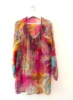 HIPPIE IBIZA BOHO kleurige tuniek blouse 40/42 CHCS jurk, Kleding | Dames, Jurken, Boho, Ophalen of Verzenden, Zo goed als nieuw