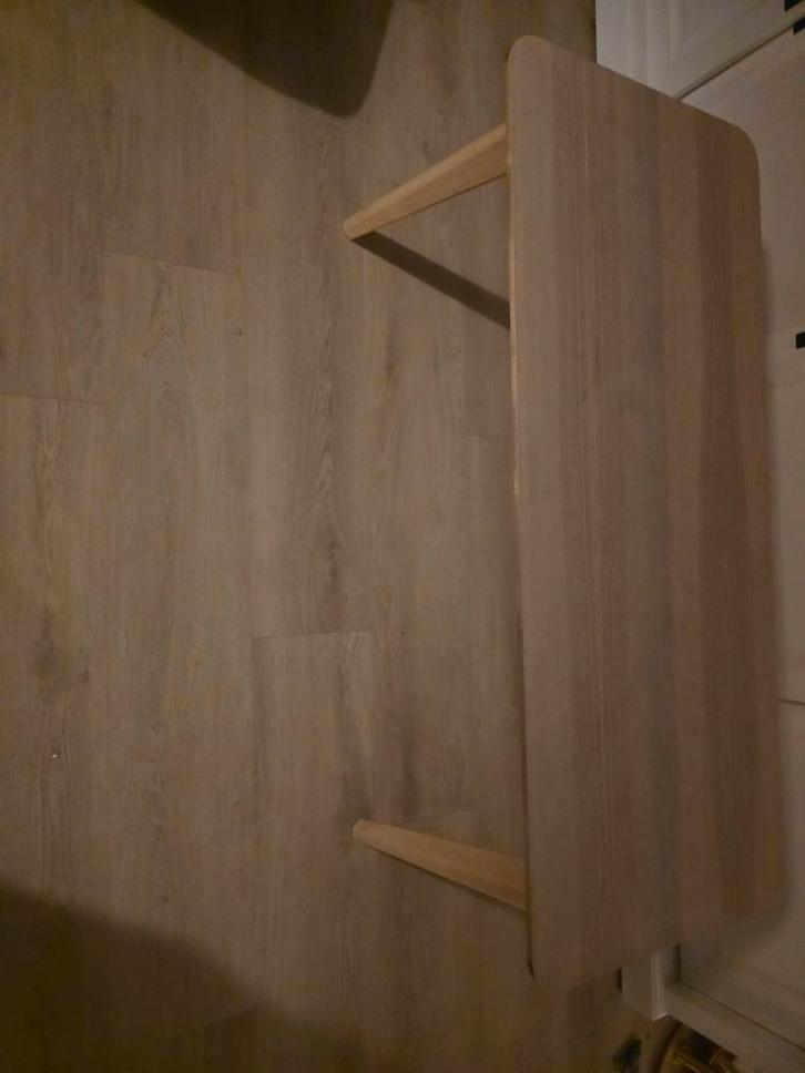 Houten salontafel Lisabo, Huis en Inrichting, Tafels | Salontafels, Gebruikt, Minder dan 50 cm, 50 tot 100 cm, 100 tot 150 cm