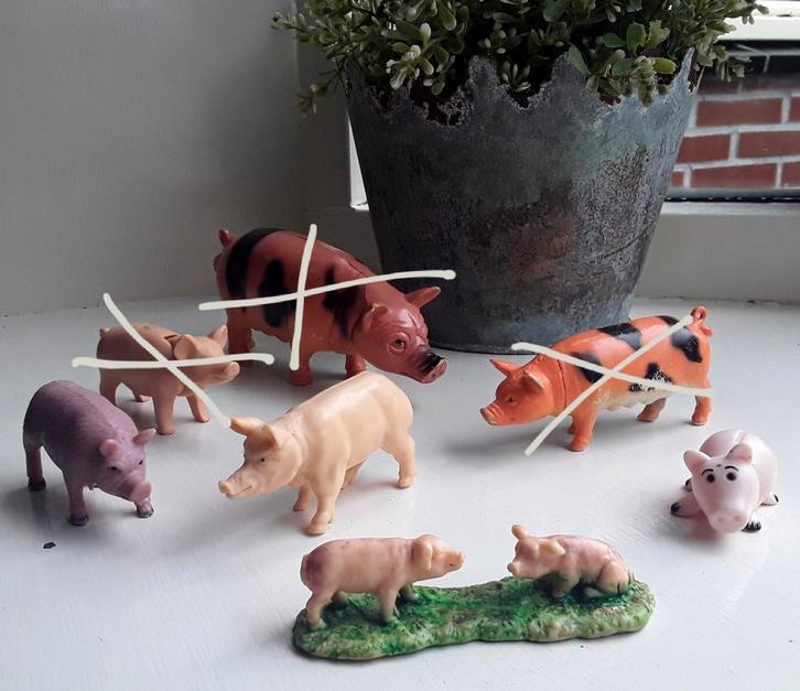 Varken - varkens, Kinderen en Baby's, Speelgoed | Overig, Gebruikt, Jongen of Meisje, Ophalen of Verzenden