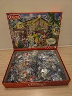 Falcon Kerst Puzzel 2x1000 Stukjes (nieuw), Ophalen of Verzenden, 500 t/m 1500 stukjes, Nieuw, Legpuzzel