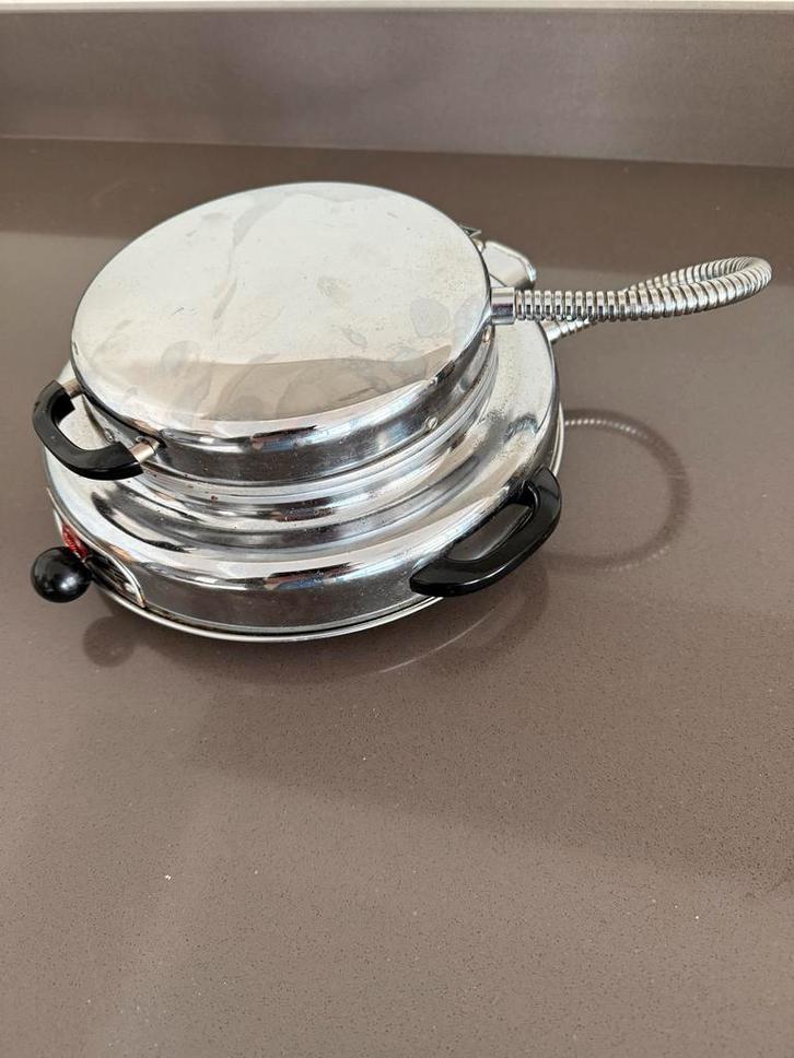 Vintage Wafelijzer, Witgoed en Apparatuur, Wafelijzers, Gebruikt, Ophalen of Verzenden