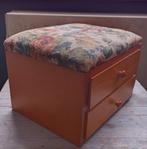 Vintage ladenkastje / stoof ladekastje krukje hout, Ophalen of Verzenden, Gebruikt