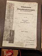 Unbekannte Choralbearbeiten 19 jahrhunderts Orgel, Ophalen of Verzenden, Nieuw, Religie en Gospel, Orgel