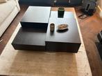 Eichholtz Koffietafel Salontafel zwart BIEDEN MAG, Huis en Inrichting, Tafels | Salontafels, 100 tot 150 cm, Vierkant, Zo goed als nieuw