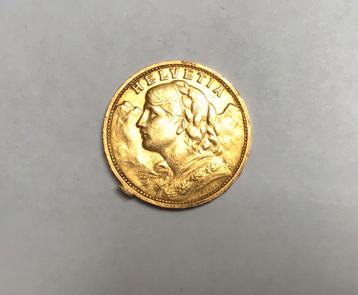 Zwitserland 20 Francs Goud 1930 beschikbaar voor biedingen