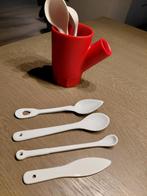ROYAL VBK LEPELVAAS/BEKER + 6 PORSELEINEN LEPELS, Huis en Inrichting, Keuken | Keukenbenodigdheden, Ophalen of Verzenden, Nieuw