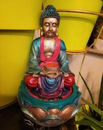 Boeddha beeld met kaarshouder, Ophalen of Verzenden, Zo goed als nieuw