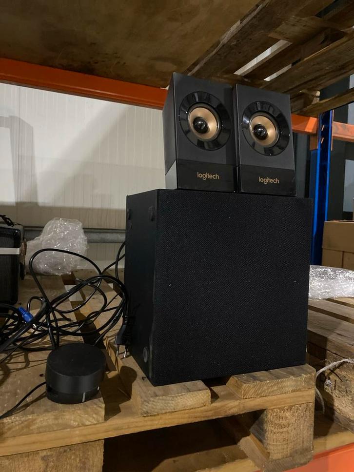 Logitech Z533 Speakersysteem, Computers en Software, Pc speakers, Gebruikt, Ophalen