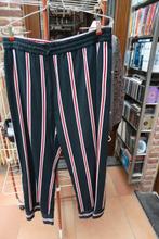 Broek streep groen Just in case mt 40, Kleding | Dames, Maat 38/40 (M), Ophalen of Verzenden, Zo goed als nieuw, Lang