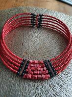 Vintage hals ketting, Ophalen of Verzenden, Zo goed als nieuw, Overige materialen