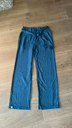 Kie Stone Blauwe dunne wide leg lange broek mt 158, Gebruikt, Meisje, Kiestone, Ophalen