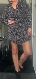 ISABEL MARANT jurkje CAPUCINE print FR40 zwart wit 36 38 NEW, Zwart, Nieuw, Ophalen of Verzenden, Boven de knie