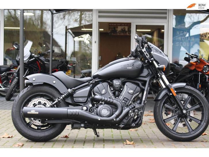 Indian Chopper Sport Scout Limited +Tech 1250, 24 maanden ga, Motoren, Motoren | Overige merken, Bedrijf, Overig, ABS, Cruise Control