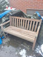 Leuke stevige tuinbank, Tuin en Terras, Tuinbanken, Ophalen, Gebruikt, Hout