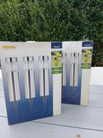 LED buitenverlichting zonne-energie (2x3 stuks), Tuin en Terras, Buitenverlichting, Zonne-energie, Minder dan 50 watt, Nieuw, Ophalen of Verzenden