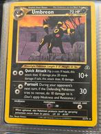 Pokemonkaart (Umbreon #32 / 1st edition), Ophalen of Verzenden, Zo goed als nieuw, Losse kaart