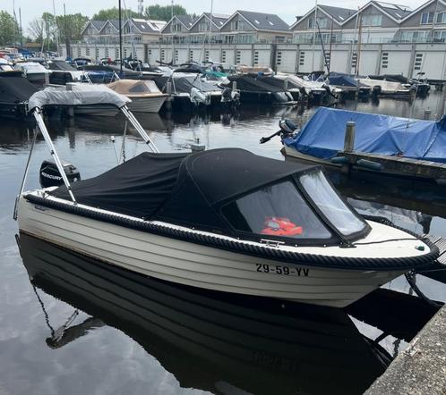 Sloep, Watersport en Boten, Sloepen, Gebruikt, 10 tot 30 pk, 3 tot 6 meter, Buitenboordmotor, Benzine, Polyester, Ophalen