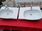 Sphinx wasbaken met grohe kranen, Huis en Inrichting, Badkamer | Badkamermeubels, Ophalen of Verzenden, Zo goed als nieuw, Minder dan 100 cm