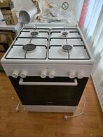 Gasfornuis met oven, Witgoed en Apparatuur, Fornuizen, Zo goed als nieuw, Gas, 85 tot 90 cm, 4 kookzones