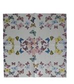 Ambiente - Lunch servet - Butterfly White, Ophalen of Verzenden, Nieuw, Materiaal