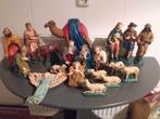 oude Kerstgroep met wel 20 beelden, Ophalen, Gebruikt