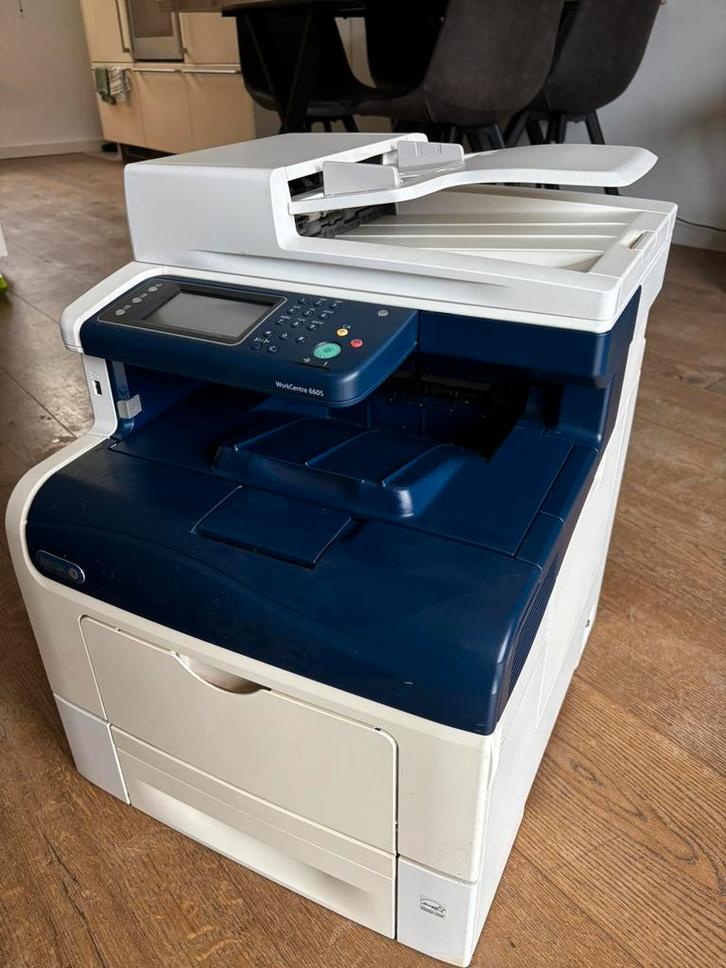 Xerox WorkCentre 6605DN incl. toners, Computers en Software, Printers, Gebruikt, All-in-one, Laserprinter, Faxen, Kleur printen